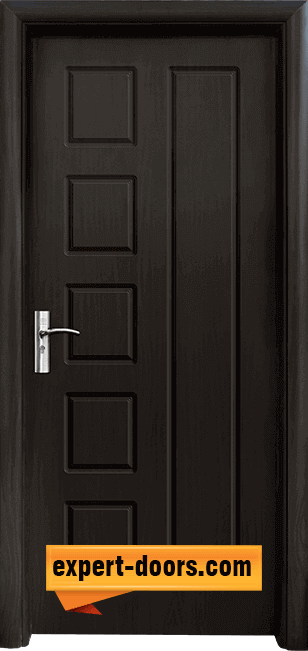 Интериорна врата модел 048-P, цвят Венге