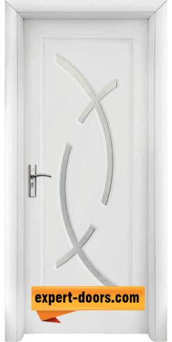 Интериорна врата модел 056, цвят Бял