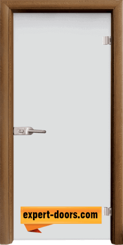Стъклена интериорна врата Matt G 11, цвят на касата Златен дъб