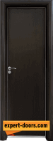 Алуминиева врата Стандарт B02, цвят венге