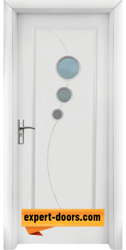 Интериорна врата Стандарт, модел 017, цвят Бял
